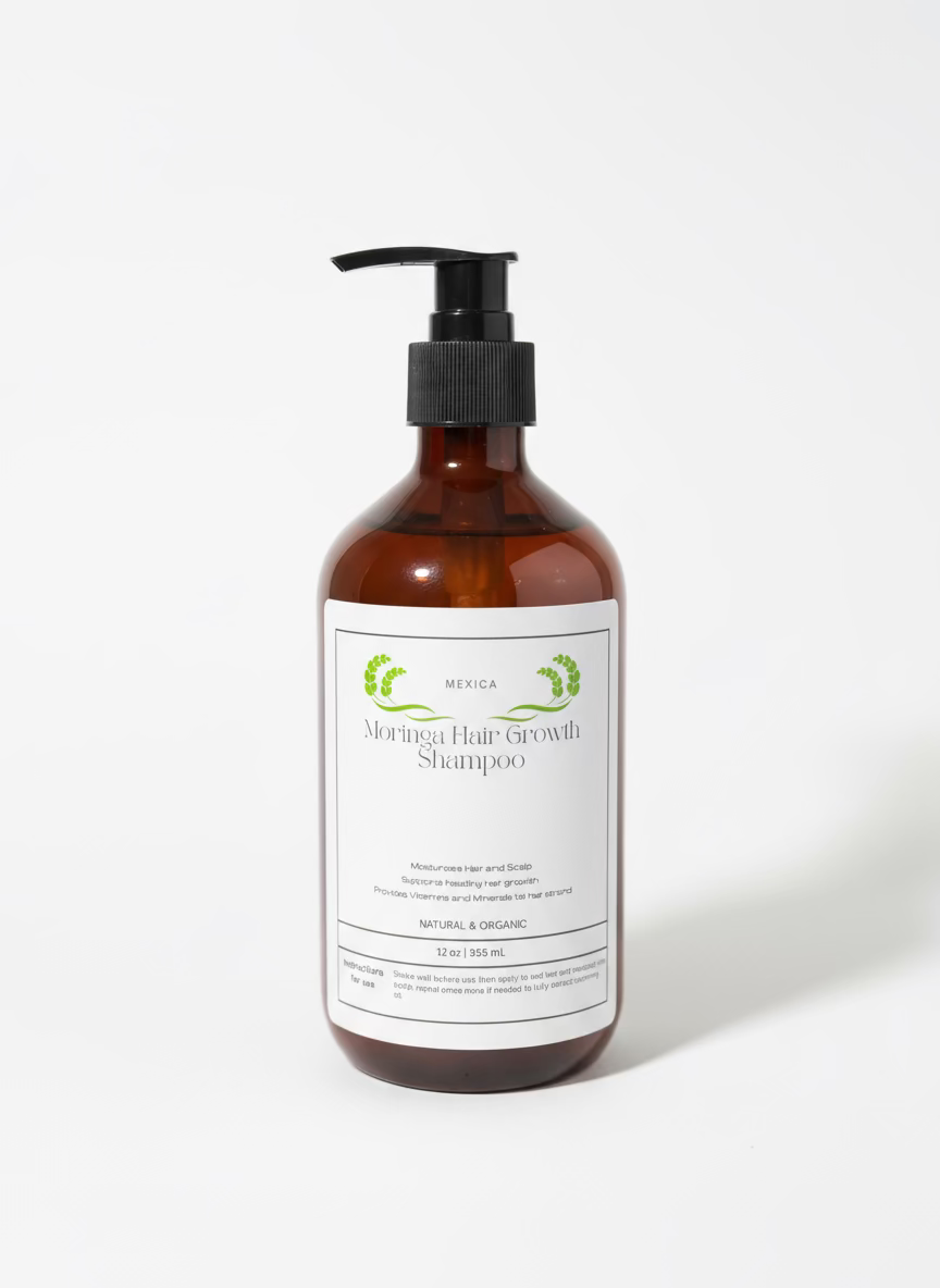 Moringa shampoo and Rosemary oil