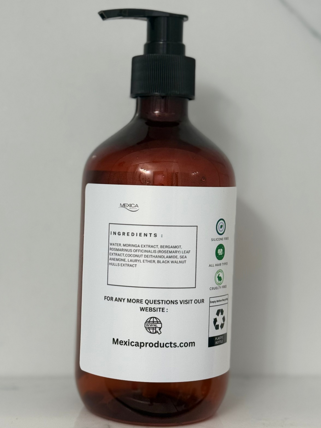 Organic Moringa Shampoo