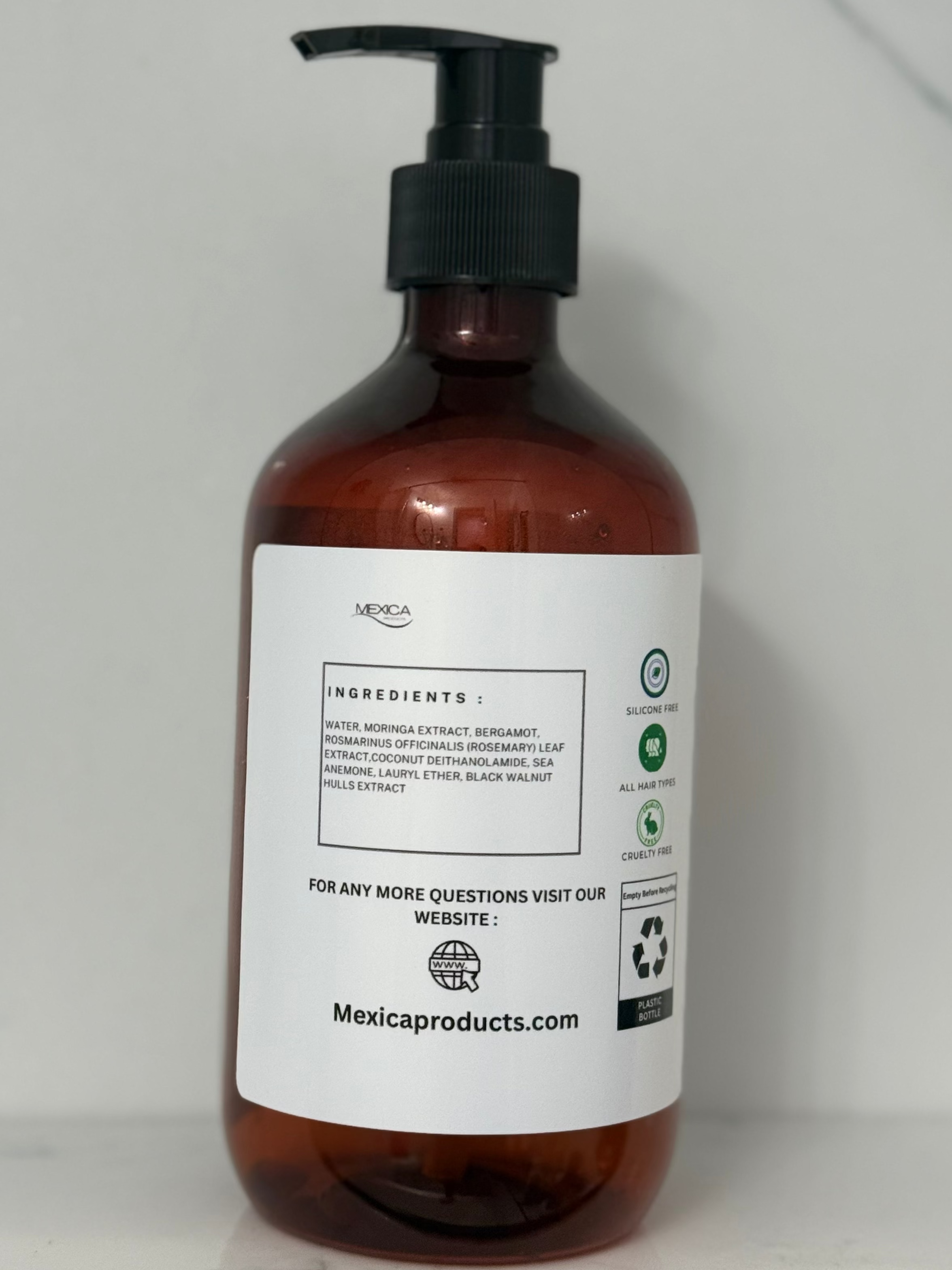 Organic Moringa Shampoo